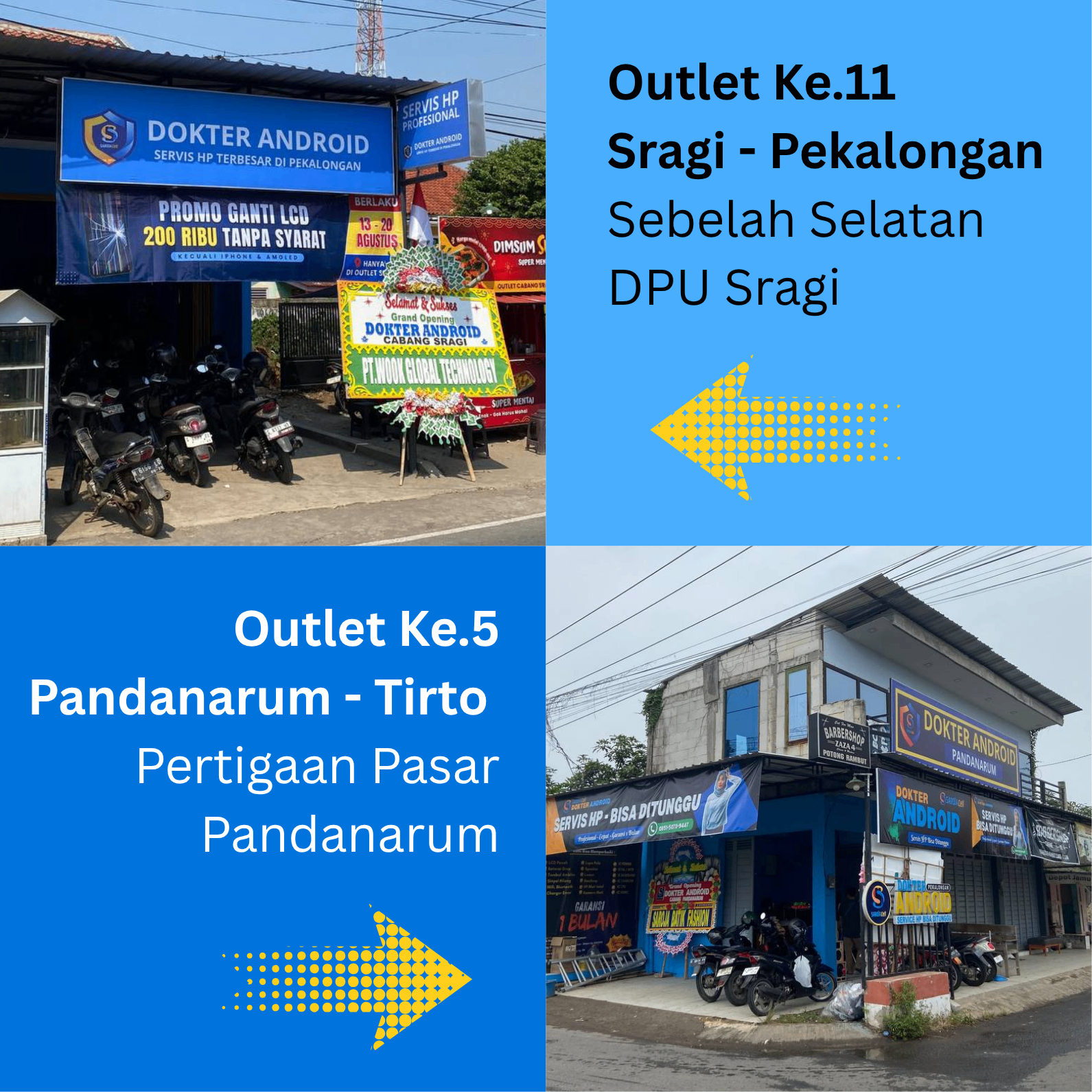 Outlet Dokter Android - pelanggan antri